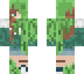 half slime girl