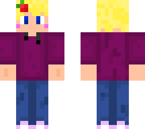 hoodied blonde girl