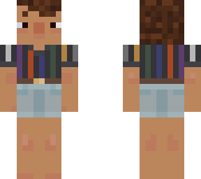 jo with a stripey shirt