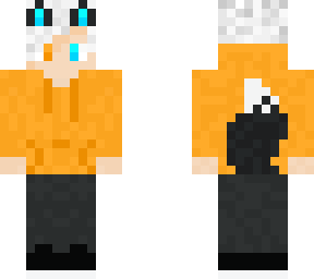 levi (wolf overlay form, white hair)