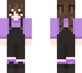 light purples overalls