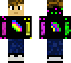 male hoodie skin