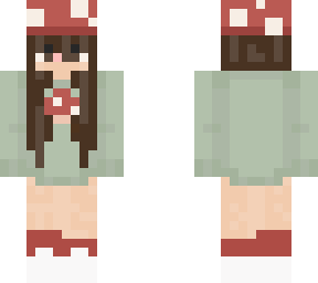 mushroom girl