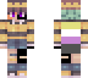 nonbinary bee enderman