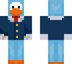 penguin with suit