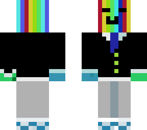 rainbow tuxedo