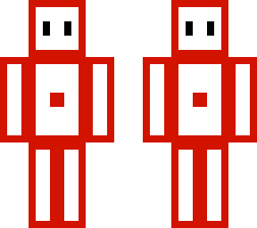 red out line transparent