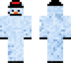 yellow snow man