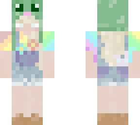 ??rainbow frog girl??