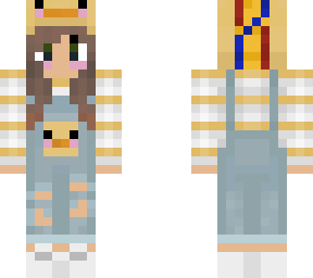 addie overalls w/flag