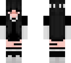 black haired girlie