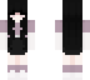 black haired girlie