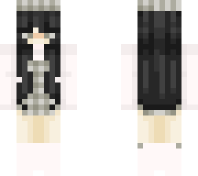 black haired girlie
