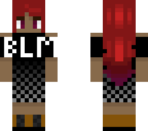 blm girl (my first skin!!! hope the shading is ok!)