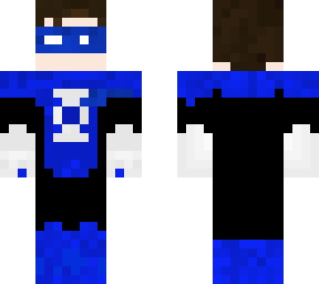 blue super hero/finish/