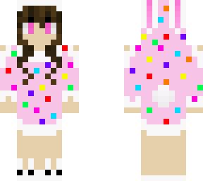 candy sprinkle bunny girl