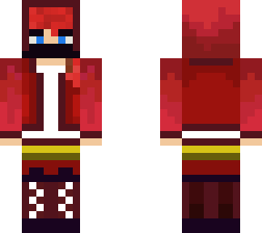 cute anime red