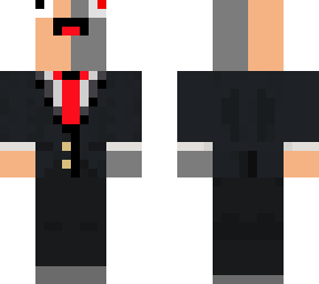 cyborg in a suit