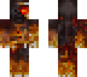 demon dark red galaxy steve