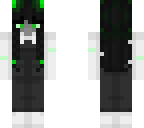 demon girl green glow