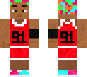 dennis rodman chicago bulls basketball