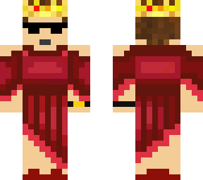 eret red banquet dress with watch