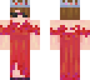 eret red dress
