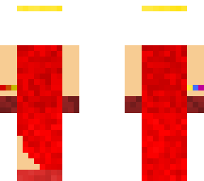 eret's red banquet dress