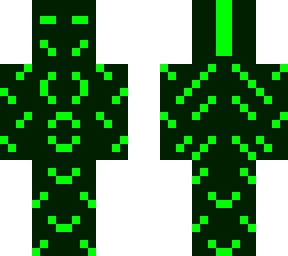 green electro robot