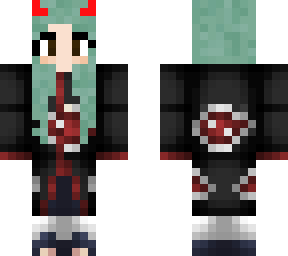 green hair akatsuki