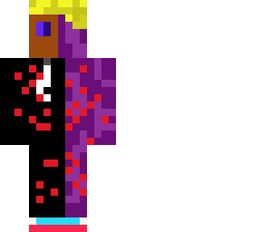 half blood boy half blood enderman