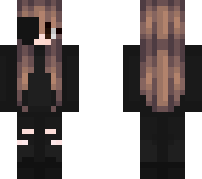 half masked black
