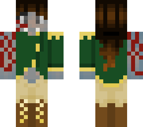 jiao - green shirt (casual)
