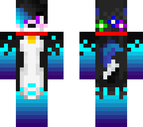 man blue wolf