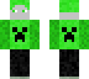 minecraft creeper bastighg green