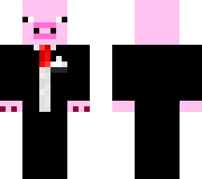 minecraft mr. pig skin