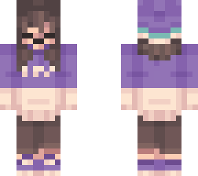 mochhi's quakity but purple and a girl
