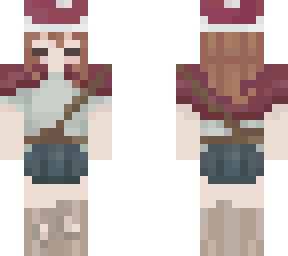 mushroom girl