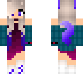 my skin by rosebunnygamer (edited) with dress red