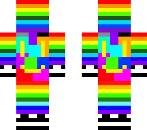 rainbow skin