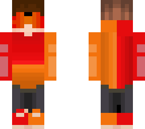 red and orange sweat