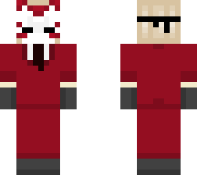 red suit
