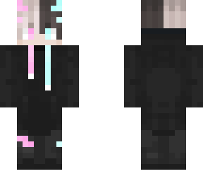 retro and black hoodie skin