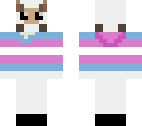 sheep wit trans flag hoodie (fixed)