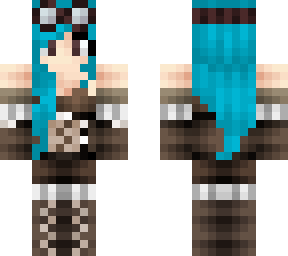 teal steampunk