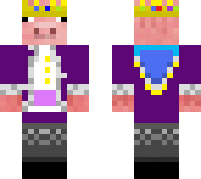 technoblade but purple