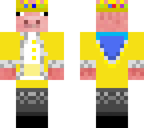 technoblade but yellow