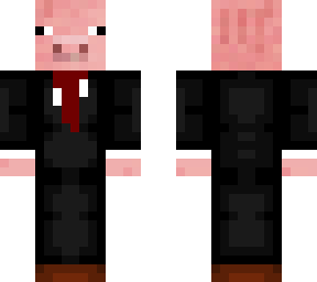 tuxedo pig