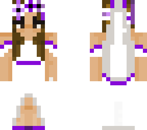 wedding dress purple theme