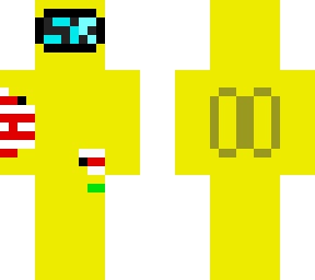 yellow among us zombie